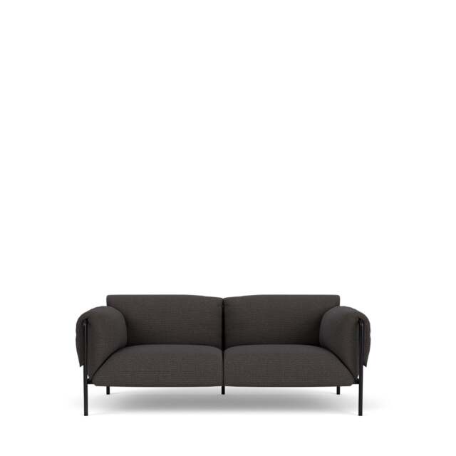 Fold Outdoor 2-Seater Sofa With Arms - Bora Bora: Shadow