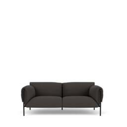 Fold Outdoor 2-Seater Sofa With Arms - Bora Bora: Shadow
