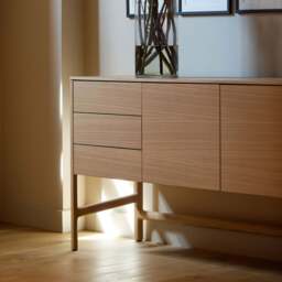 Domus Sideboard 3 Door Oak - thumbnail 3