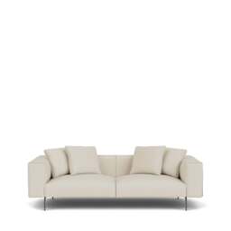Pelham 3-Seater Sofa - Wool: Feather Grey