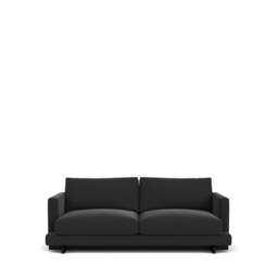 Harper 4-Seater Sofa - Giada Textured Chenille: Charcoal
