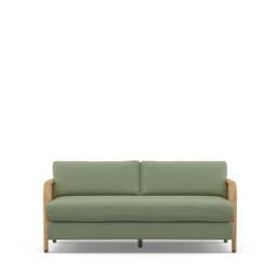 Tamilla 2-Seater Sofa Oak & Sage - thumbnail 1