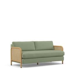 Tamilla 2-Seater Sofa Oak & Sage - thumbnail 2