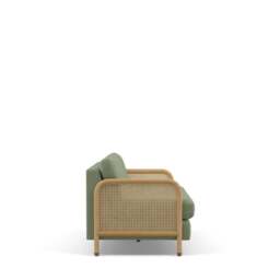 Tamilla 2-Seater Sofa Oak & Sage - thumbnail 3