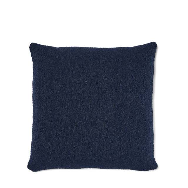 Otto Cushion Riso Boucle Midnight 50 x 50cm - image 1
