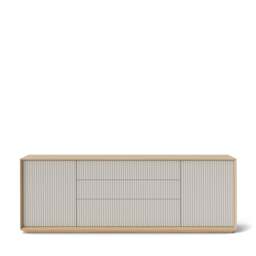 Pillar Sideboard Oak & Stone - thumbnail 1