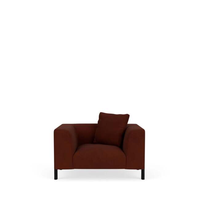 Sloan Armchair - Kairos Leather: Oxide