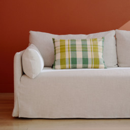 Marabar Cushion Cover Green & Chartreuse 40 x 60cm - thumbnail 2