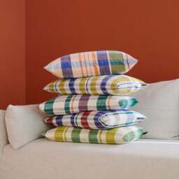 Marabar Cushion Cover Green & Chartreuse 40 x 60cm - thumbnail 5