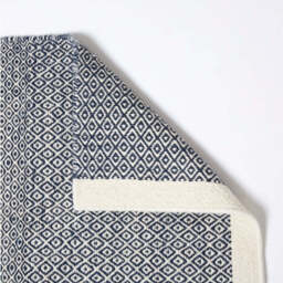 Mini Diamond Kilim Rug Ink 200 x 300cm - thumbnail 3