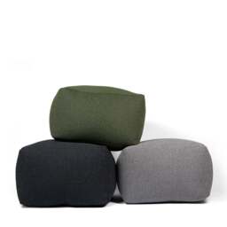 Otto Pouffe Boucle Fog - thumbnail 6
