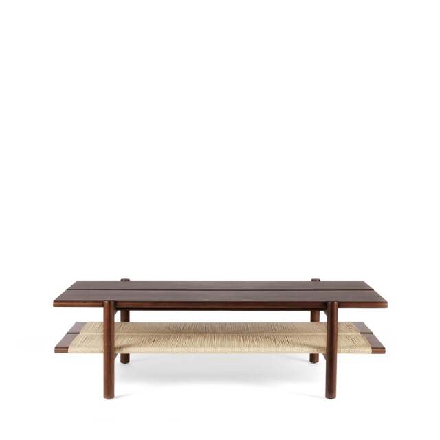 Pagoda Coffee Table Walnut - image 1