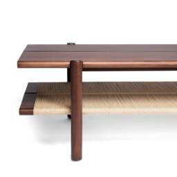 Pagoda Coffee Table Walnut - thumbnail 5
