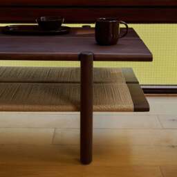 Pagoda Coffee Table Walnut - thumbnail 3