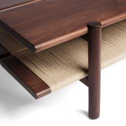 Pagoda Coffee Table Walnut - thumbnail 6