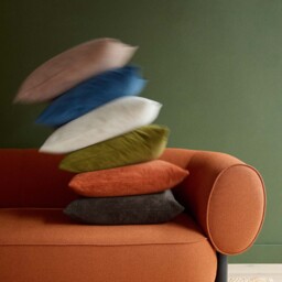 Miller Corduroy Velvet Cushion Cover Bark 40 x 60cm - thumbnail 5