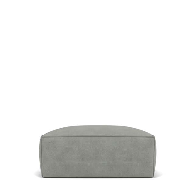 Livello Small Ottoman - Giada Textured Chenille: Jade