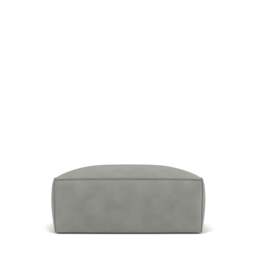 Livello Small Ottoman - Giada Textured Chenille: Jade