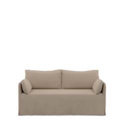 Nicholson Loose Cover Sofa 180cm - Linen: Flax