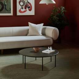 Six Leg Coffee Table Olive 90cm - thumbnail 2