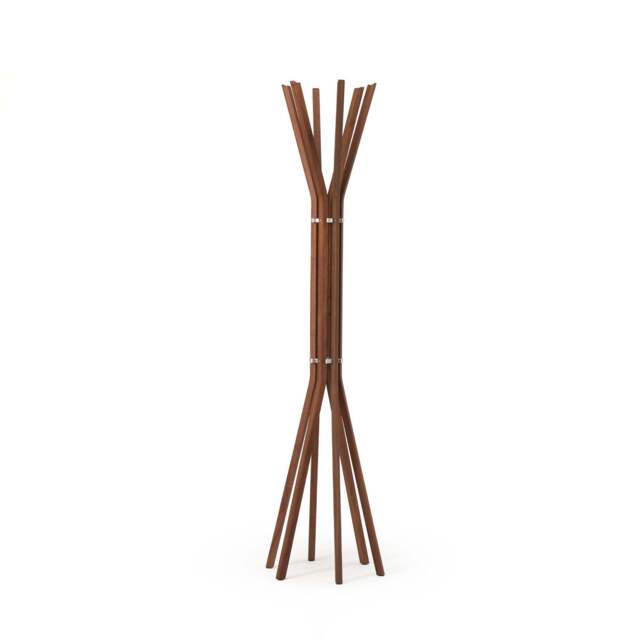 Pirouette Coat Stand Walnut - image 1
