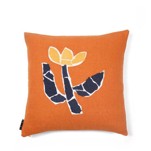 Pieces Solitary Flower Cushion Cover 50 x 50cm - image 1