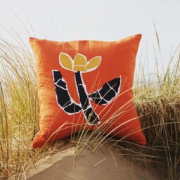 Pieces Solitary Flower Cushion Cover 50 x 50cm - thumbnail 2