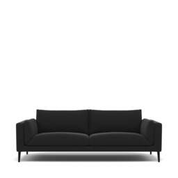 Dove 3-Seater Sofa - Giada Textured Chenille: Charcoal