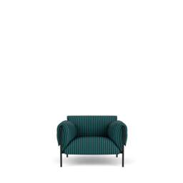 Fold Outdoor Armchair With Arms - thumbnail 3
