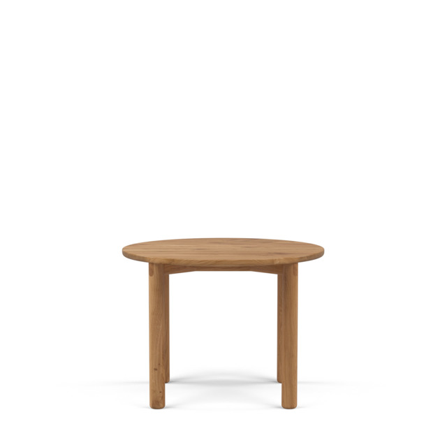Gather Dining Table Round Oak - Oak: Lacquered / 100cm / Filled