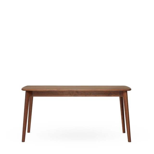 Ninety Extending Dining Table Dark Walnut 160cm - image 1