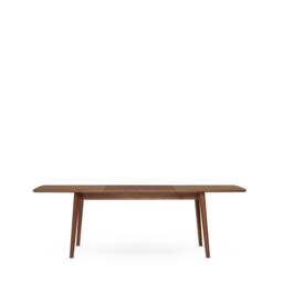 Ninety Extending Dining Table Dark Walnut 160cm - thumbnail 5