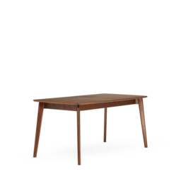 Ninety Extending Dining Table Dark Walnut 160cm - thumbnail 6