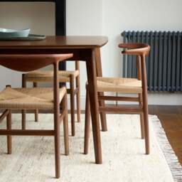 Ninety Extending Dining Table Dark Walnut 160cm - thumbnail 3