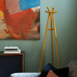 Ikari Coat Stand Mustard - thumbnail 3