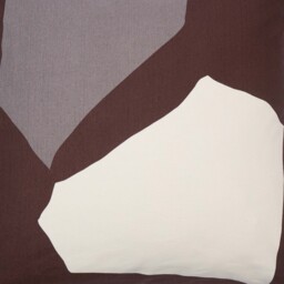 Pieces Abstract Tile Cushion Cover Aubergine 50 x 50cm - thumbnail 5