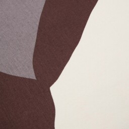 Pieces Abstract Tile Cushion Cover Aubergine 50 x 50cm - thumbnail 4