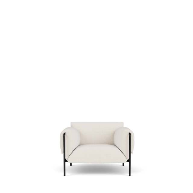 Fold Outdoor Armchair With Arms - Bora Bora: Stone
