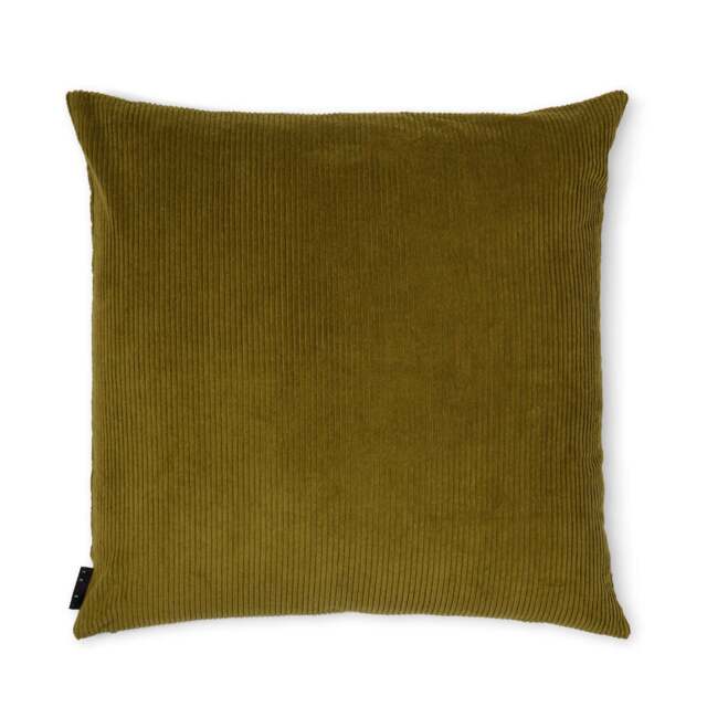 Miller Corduroy Velvet Cushion Cover Olive 59 x 59cm - image 1