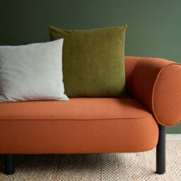 Miller Corduroy Velvet Cushion Cover Olive 59 x 59cm - thumbnail 2