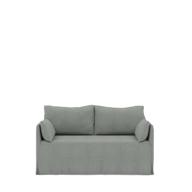 Nicholson Loose Cover Sofa 160cm - Stonewash Linen: Onyx