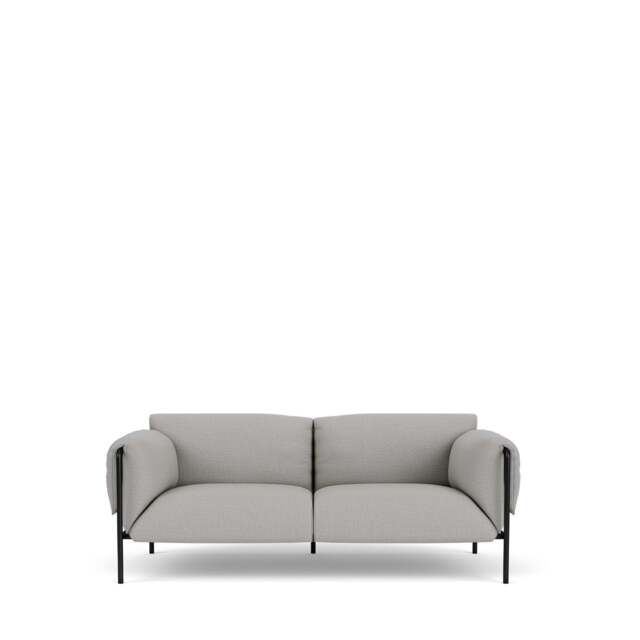 Fold Outdoor 2-Seater Sofa With Arms - Dolce: Pewter