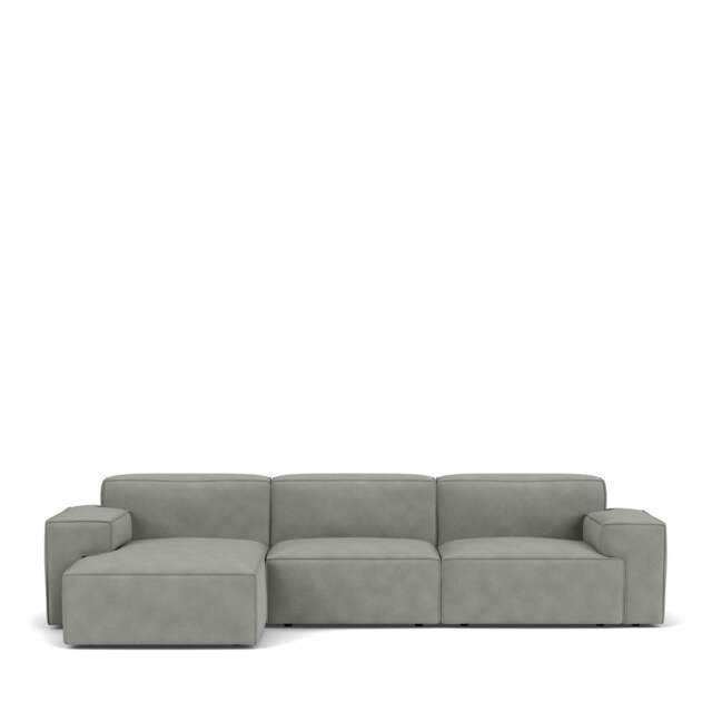 Livello Corner Sofa Left Facing - Giada Textured Chenille: Jade