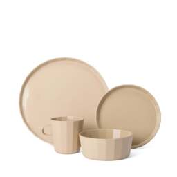 Fade Breakfast Set Oatmeal (16 Piece/ 4 Place) - thumbnail 1