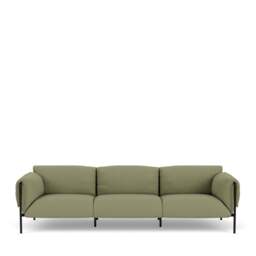 Fold Outdoor 3-Seater Sofa With Arms - thumbnail 3