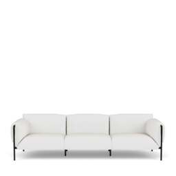 Fold Outdoor 3-Seater Sofa With Arms - thumbnail 6
