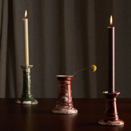Wardour Bud Vase Burgundy - thumbnail 2