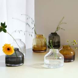 Pod Vase Smoke 13cm - thumbnail 3