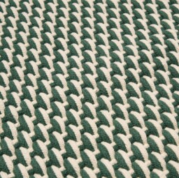 Macrame Rug Green & Cream (4 Sizes) - thumbnail 6