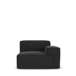 Livello Right Hand Arm Module - Giada Textured Chenille: Charcoal